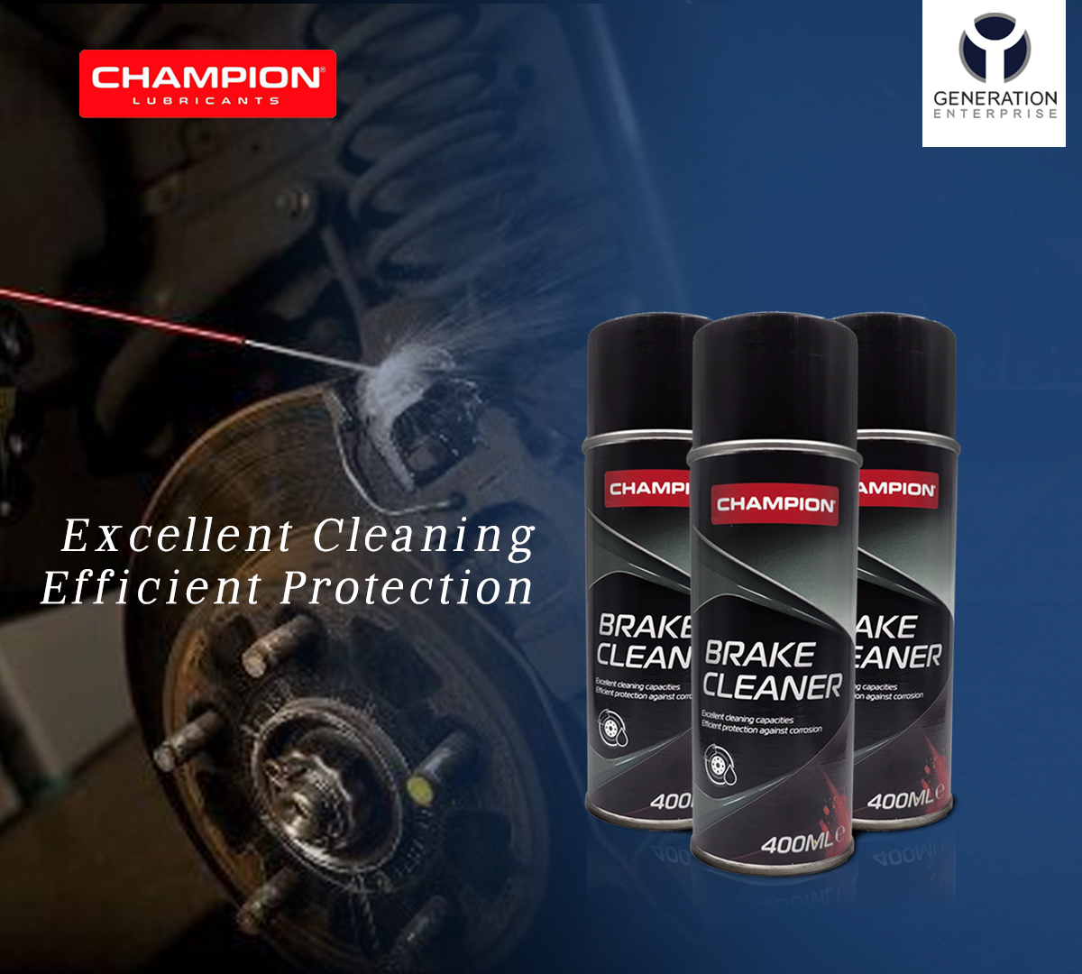 Champion Lubricants Brake Cleaner
