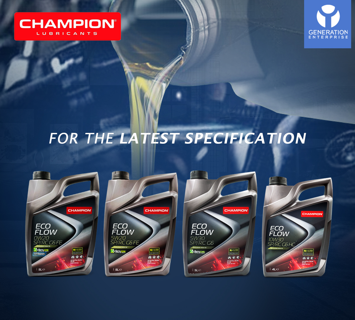 Champion Lubricants Eco Flow SP/RC edition