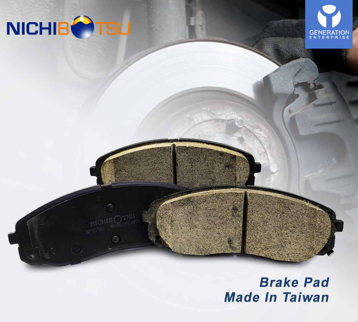 Nichibotsu brake pad