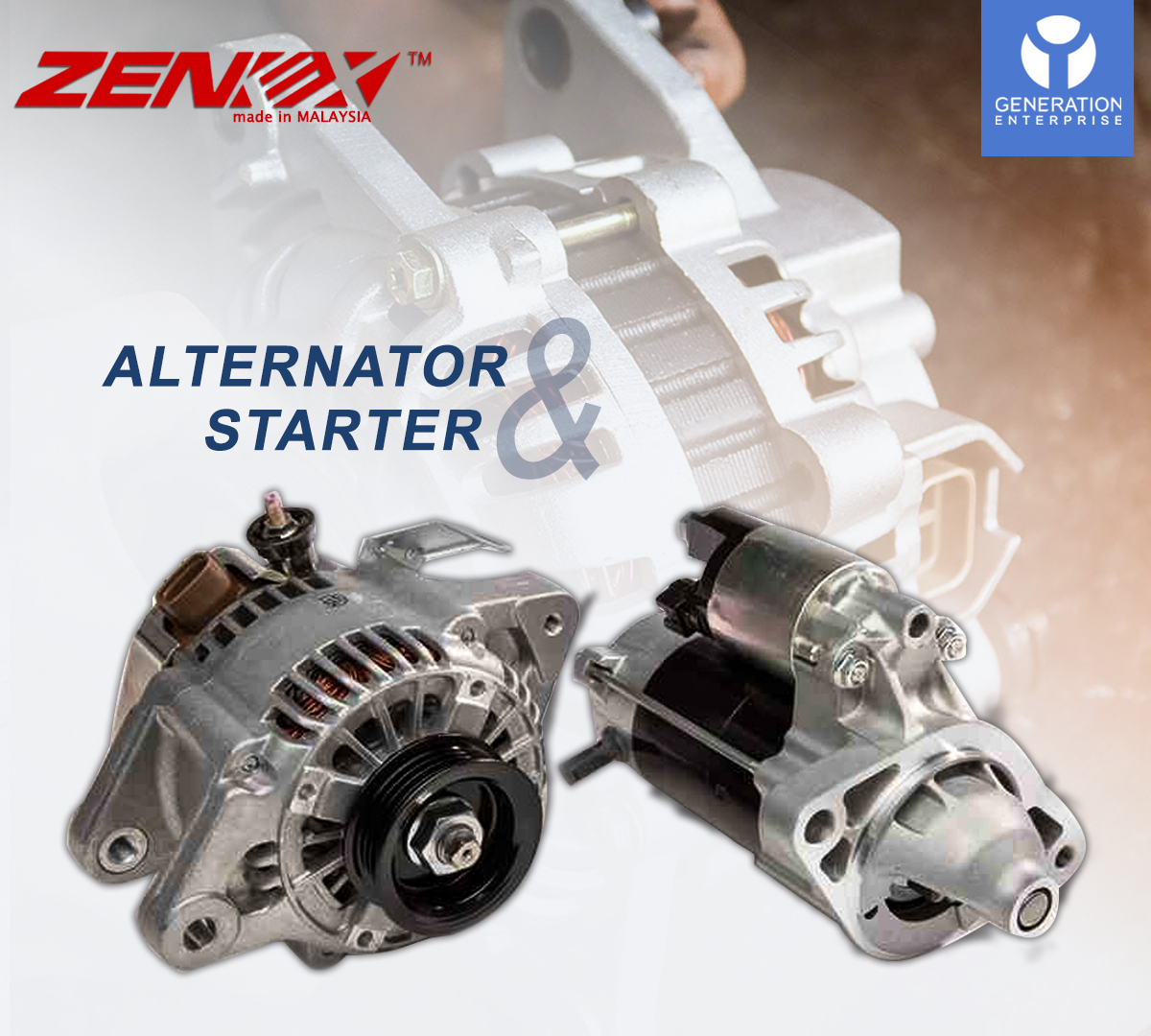 Zenex Alternator & Starter
